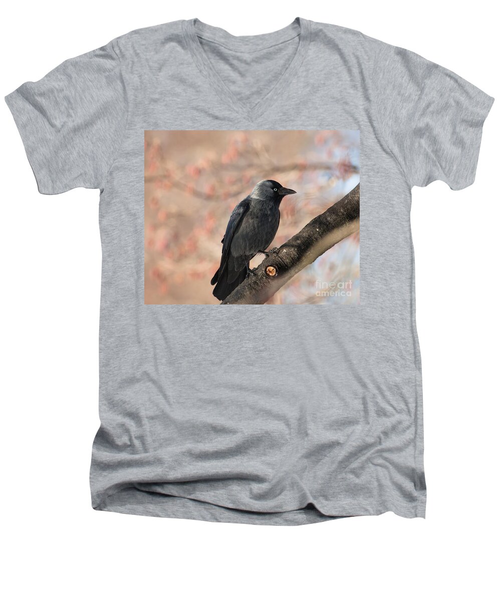Birds Men's V-Neck T-Shirt featuring the photograph Beauty of Nature by Rose-Maries Pictures