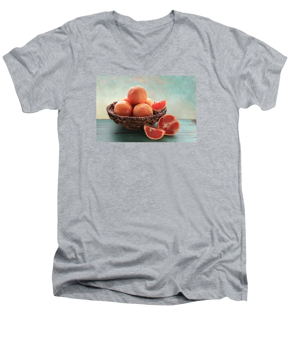 Still Life Photography Men's V-Neck T-Shirt featuring the photograph Sunshine by Mary Buck