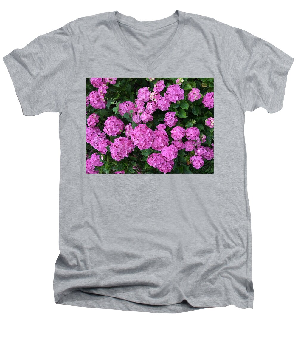 Small Men's V-Neck T-Shirt featuring the photograph Spring explosion #2 by Pedro Fernandez