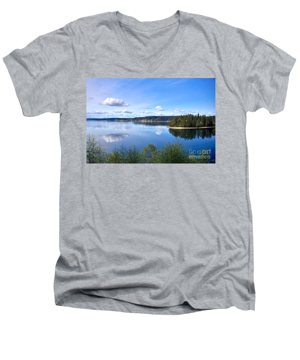 Photography Men's V-Neck T-Shirt featuring the photograph Serenity #2 by Sean Griffin