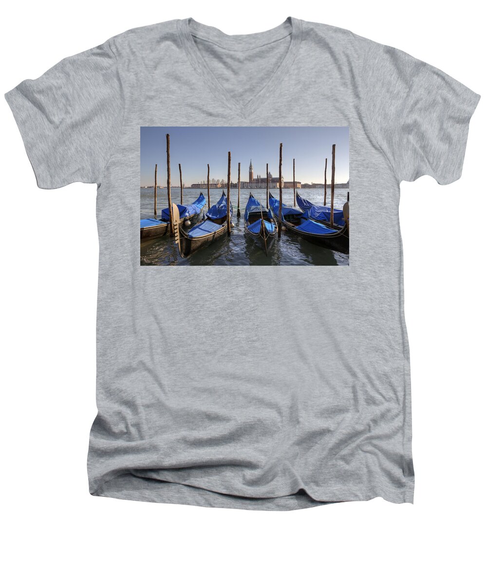 Venice Men's V-Neck T-Shirt featuring the photograph Venezia #28 by Joana Kruse