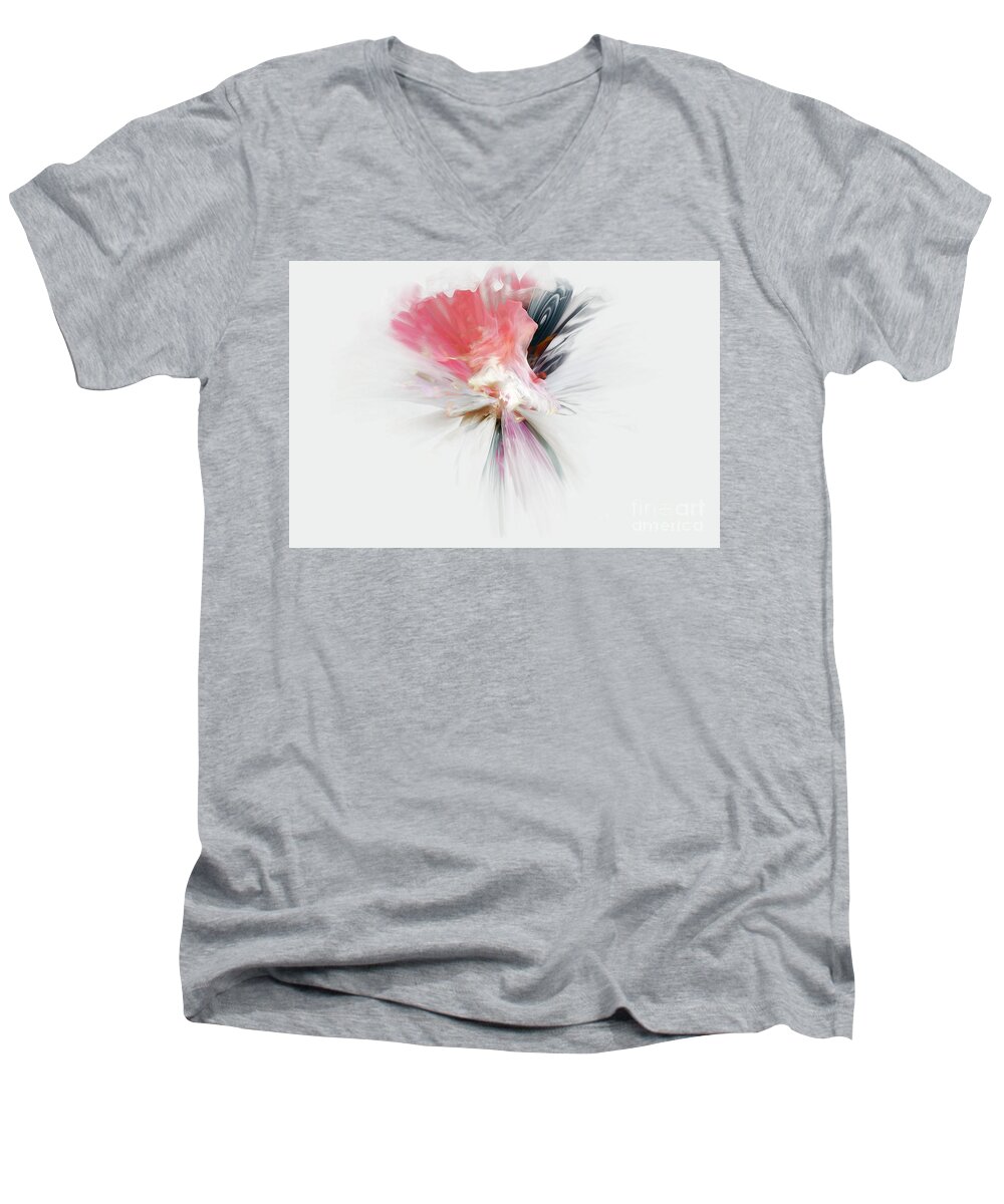 An Aroma Of Grace Men's V-Neck T-Shirt featuring the digital art An Aroma of Grace by Margie Chapman