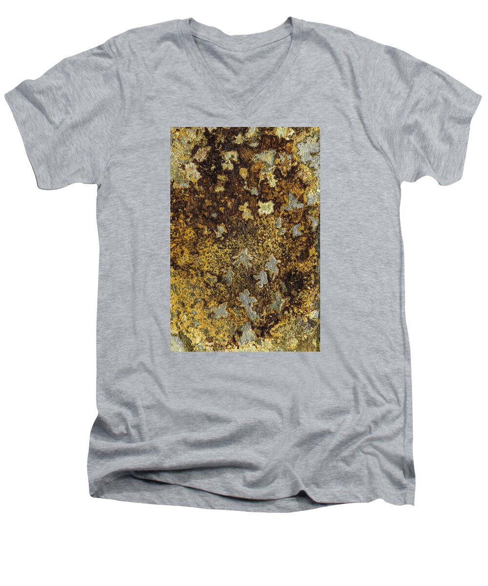 Macro Men's V-Neck T-Shirt featuring the photograph Earth Portrait 015 by David Waldrop