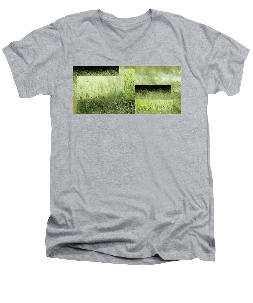 Meadow Men's V-Neck T-Shirt featuring the photograph Meadow - by Julie Weber