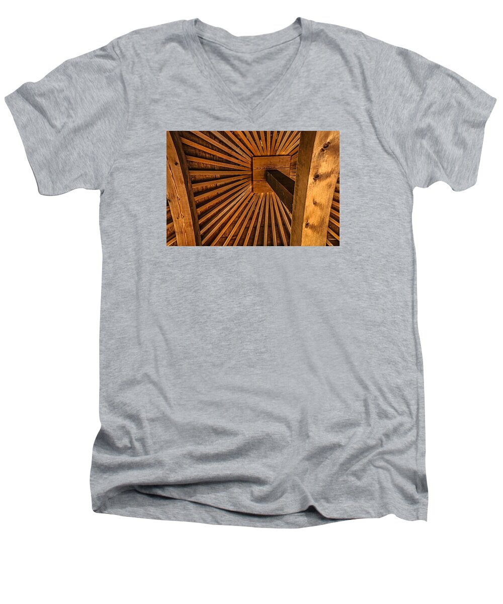 Pattern Men's V-Neck T-Shirt featuring the photograph Patterns by Doug Wallick