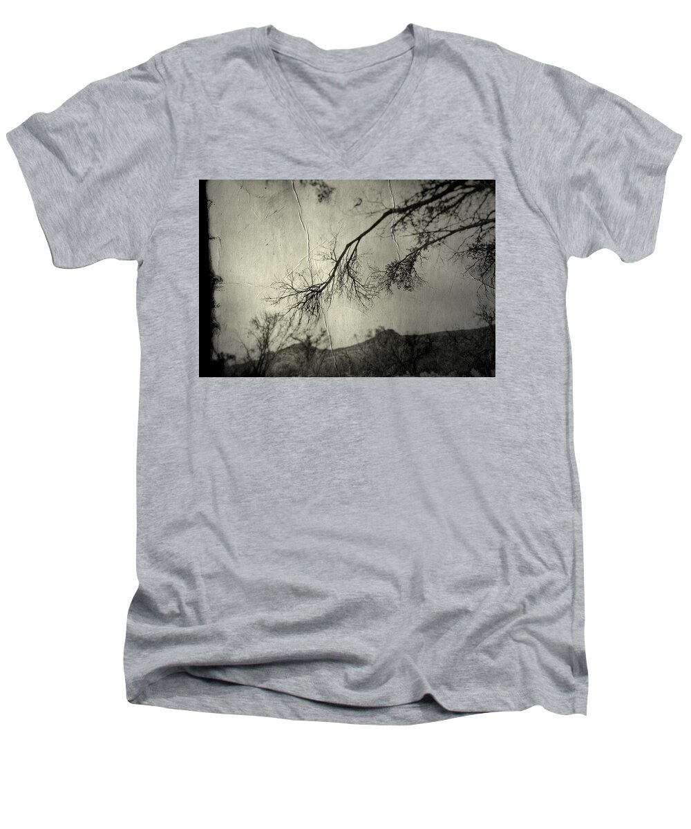  Men's V-Neck T-Shirt featuring the photograph Show Me by Mark Ross