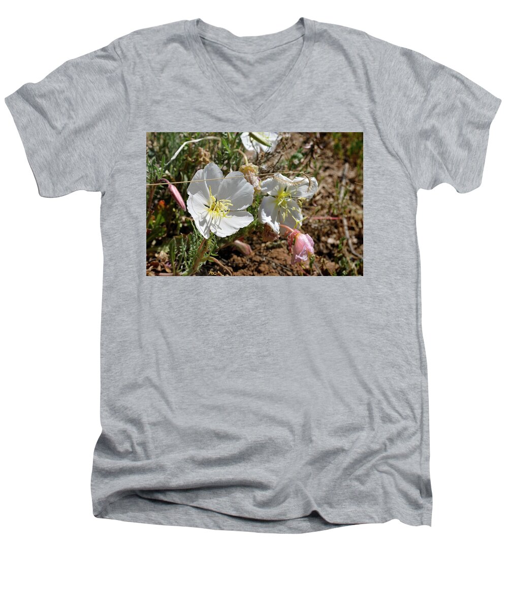 Landscape Men's V-Neck T-Shirt featuring the photograph Spring at Last by Ron Cline