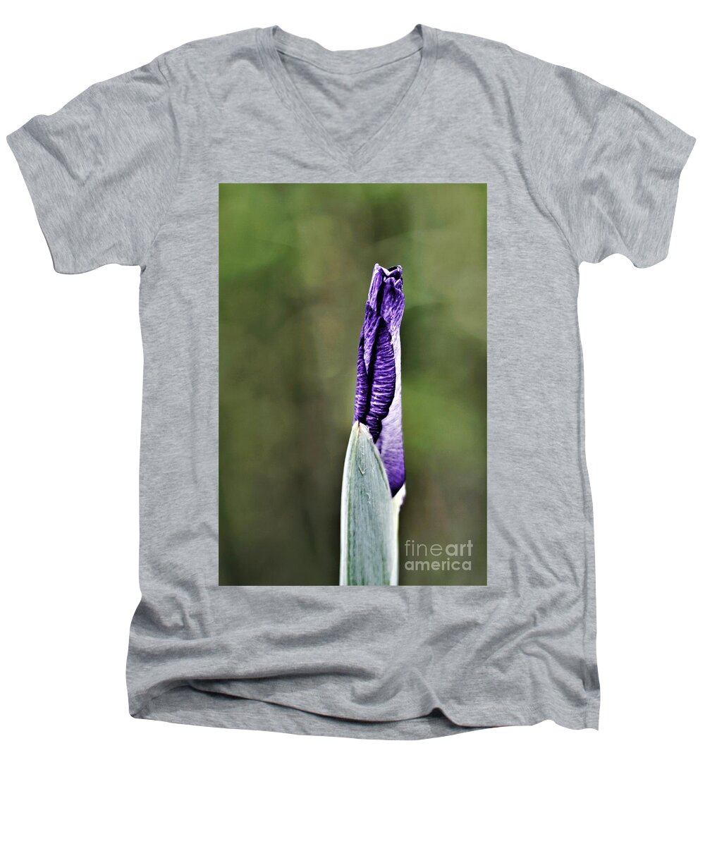 Bud Men's V-Neck T-Shirt featuring the photograph Stand Tall by Tracey Lee Cassin