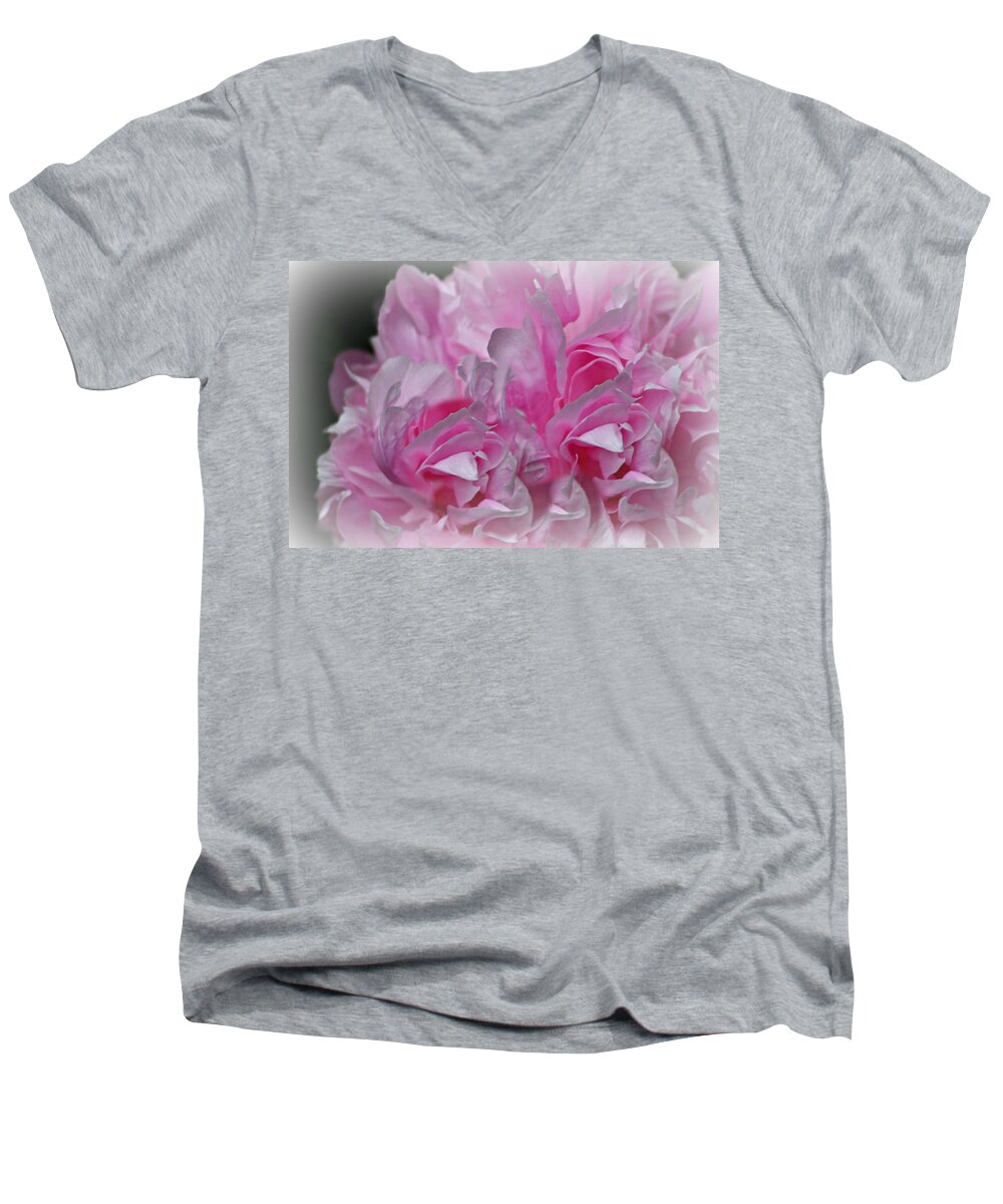 Macro Men's V-Neck T-Shirt featuring the photograph Summer by Barbara S Nickerson
