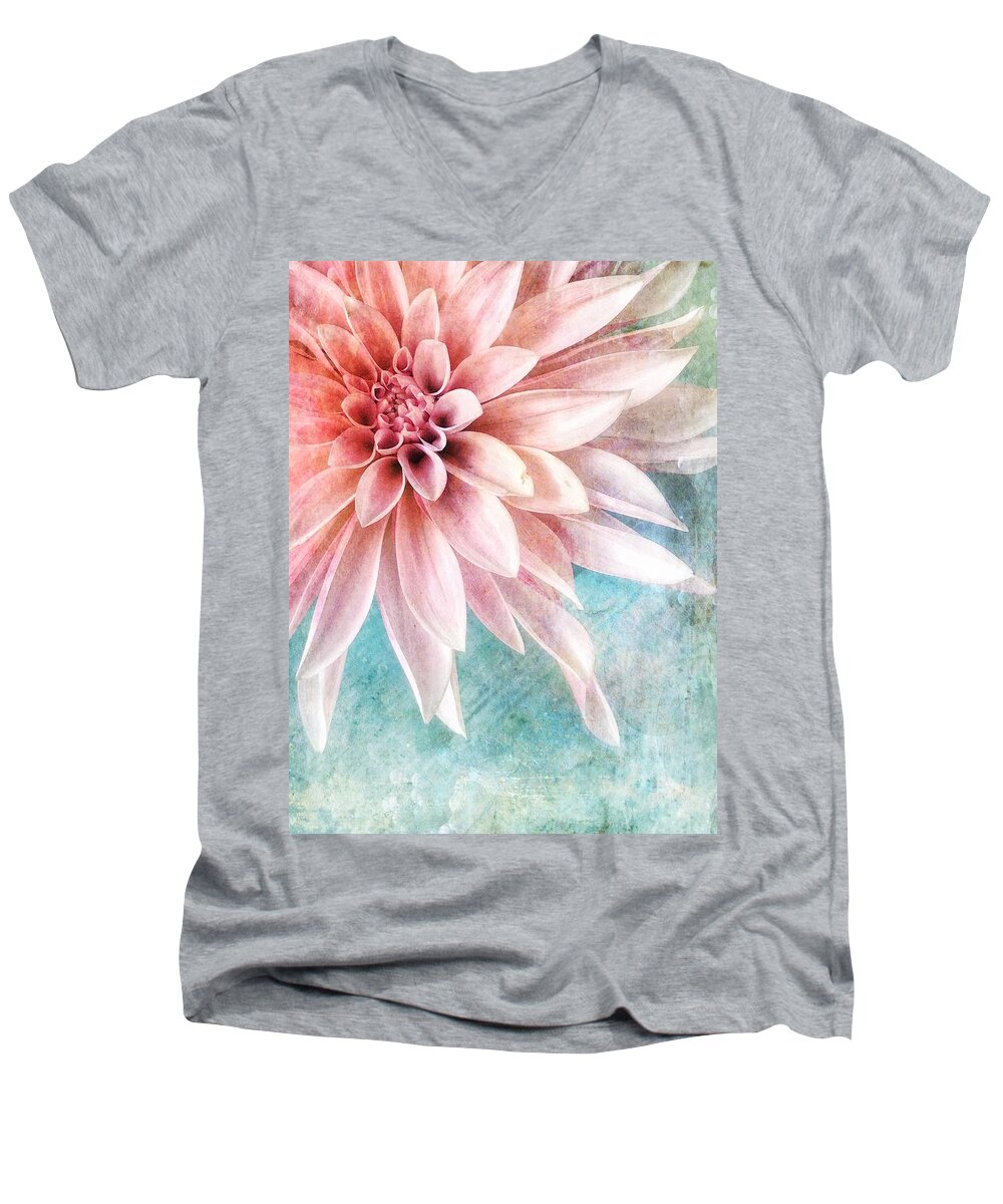 Flower Men's V-Neck T-Shirt featuring the photograph Summer Sweetness by Jill Love