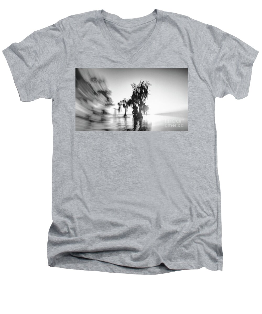 Crystal Yingling Men's V-Neck T-Shirt featuring the photograph Timeless by Ghostwinds Photography