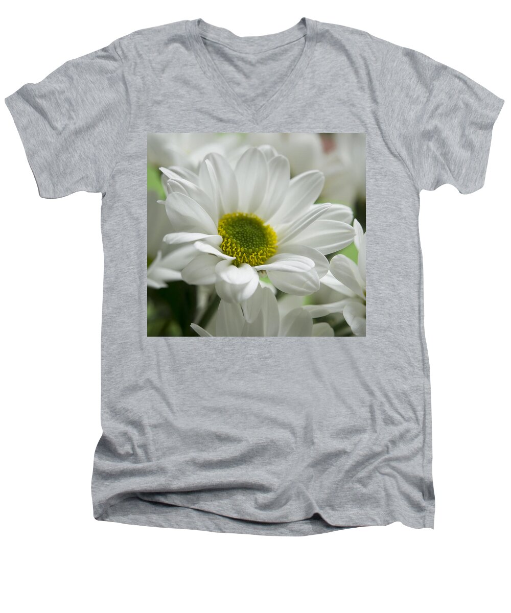 White Men's V-Neck T-Shirt featuring the photograph Trustfulness. by Elena Perelman