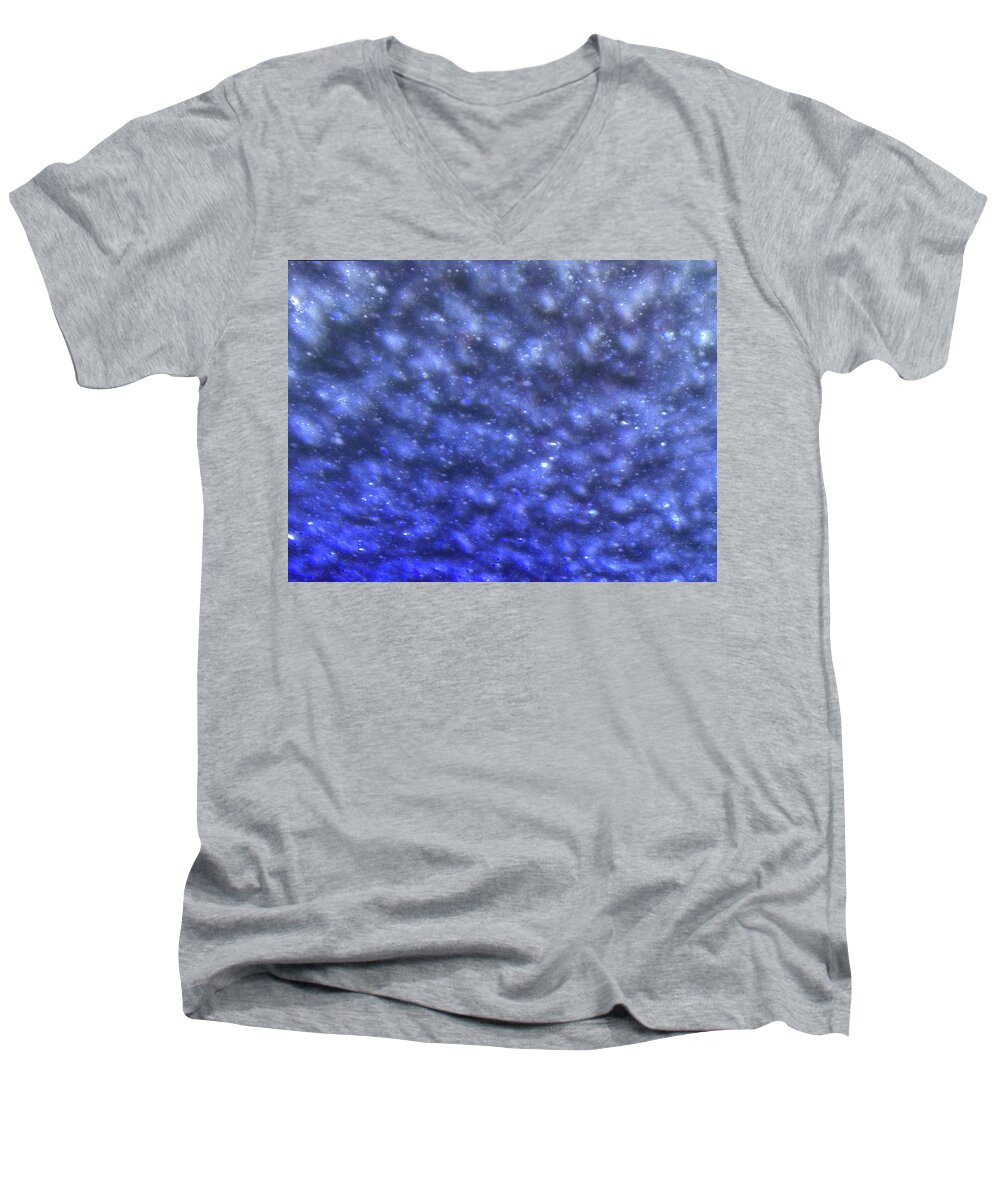 Cloud Men's V-Neck T-Shirt featuring the photograph View 9 by Margaret Denny