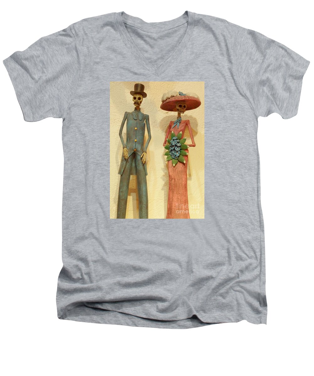 Travel Men's V-Neck T-Shirt featuring the photograph We by Anna Duyunova