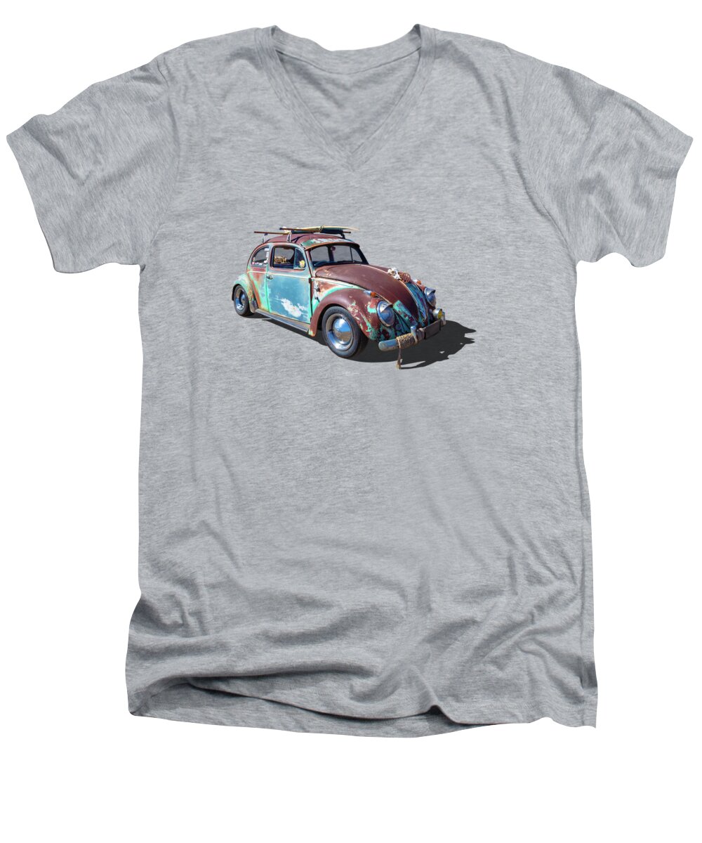 Rat Rod Men's V-Neck T-Shirt featuring the photograph Rat Beetle by Keith Hawley