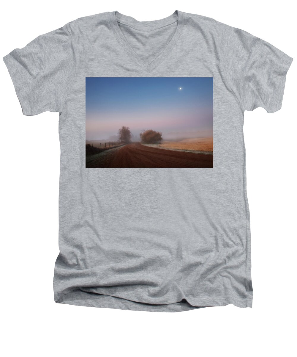 Country Men's V-Neck T-Shirt featuring the photograph The World As A Dream by Dan Jurak