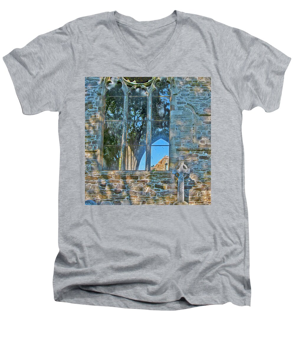 Inner Peace Men's V-Neck T-Shirt featuring the photograph Bounty by Edward Shmunes