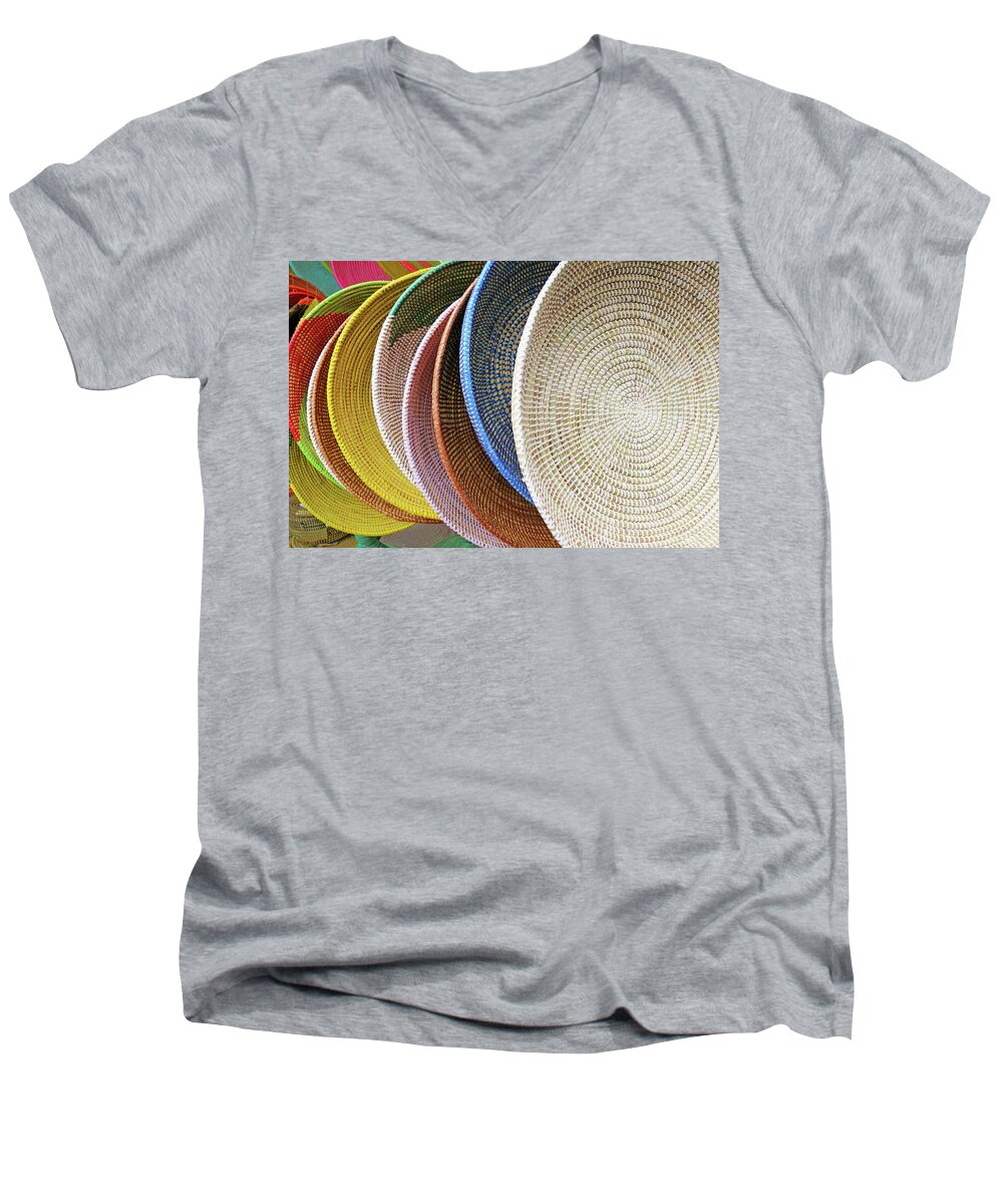 Photographic Art Men's V-Neck T-Shirt featuring the photograph Manhattan Wicker by Rick Locke - Out of the Corner of My Eye