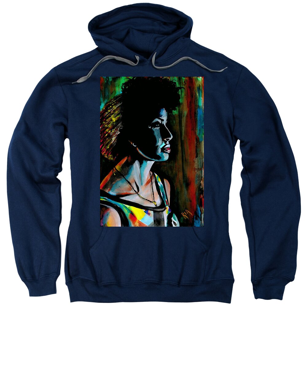 Sexy Sweatshirt featuring the photograph A Room Full Of People And All I See Is You by Artist RiA