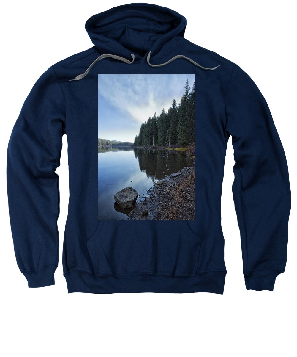 Lake Sweatshirt featuring the photograph Afternoon at Clear Lake by Belinda Greb