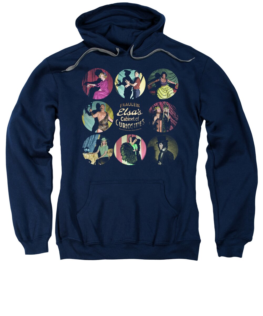  Sweatshirt featuring the digital art American Horror Story - Cabinet Of Curiosities by Brand A