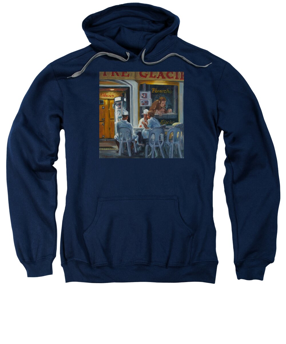 My Art Sweatshirt featuring the painting Final Count by Connie Schaertl