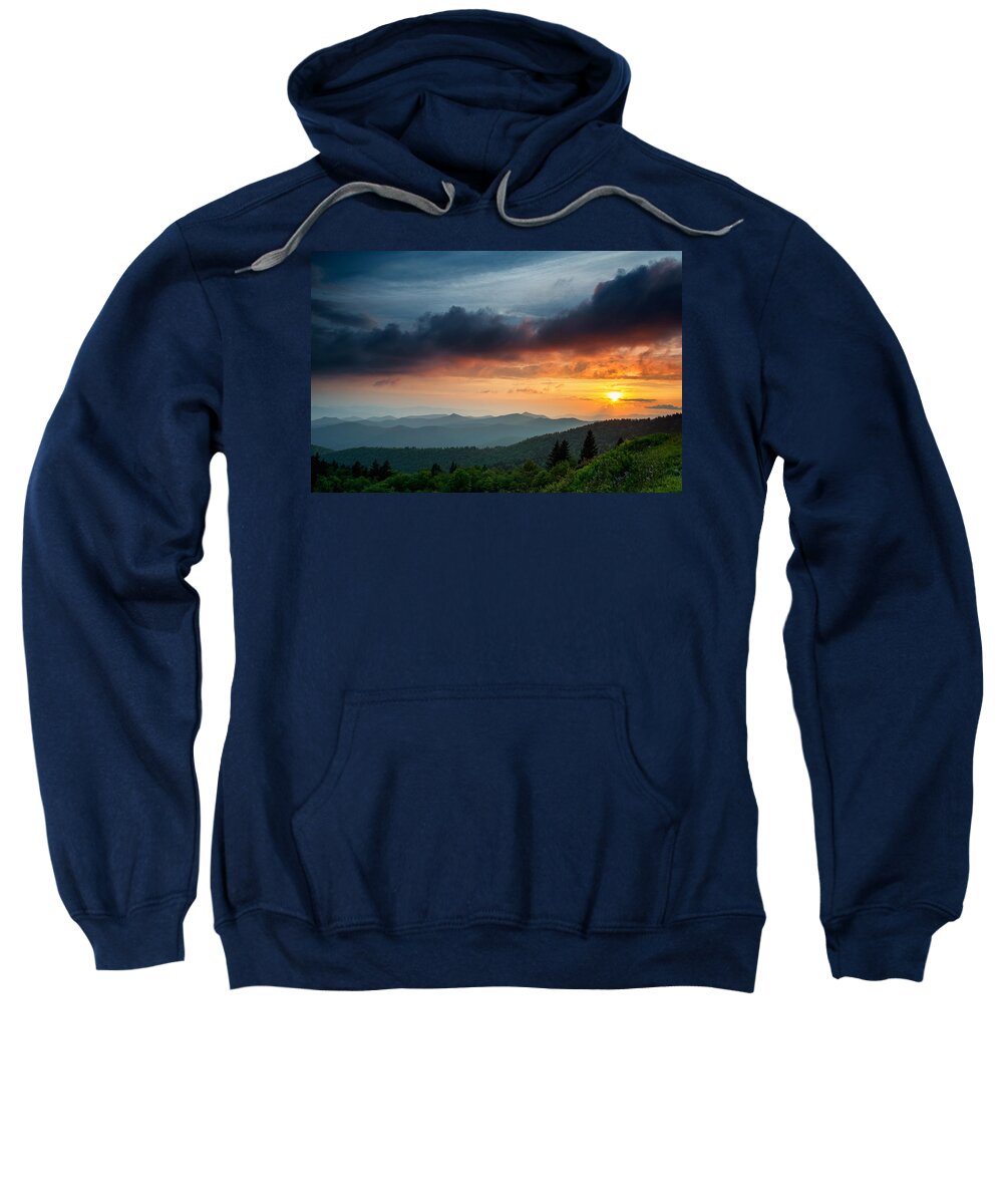 Asheville Sweatshirt featuring the photograph Happens Every Day by Joye Ardyn Durham