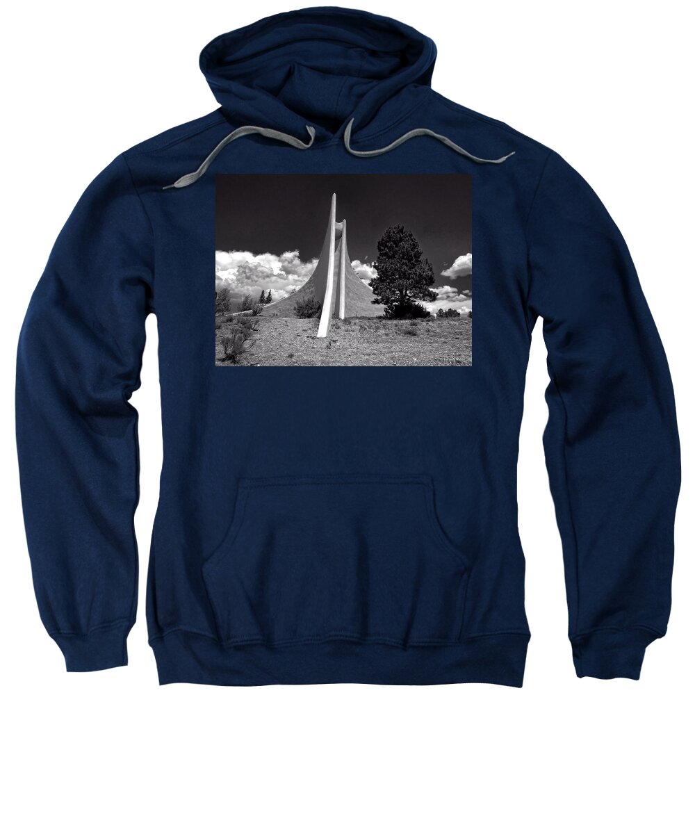 Lucinda Walter Sweatshirt featuring the photograph Honoring by Lucinda Walter