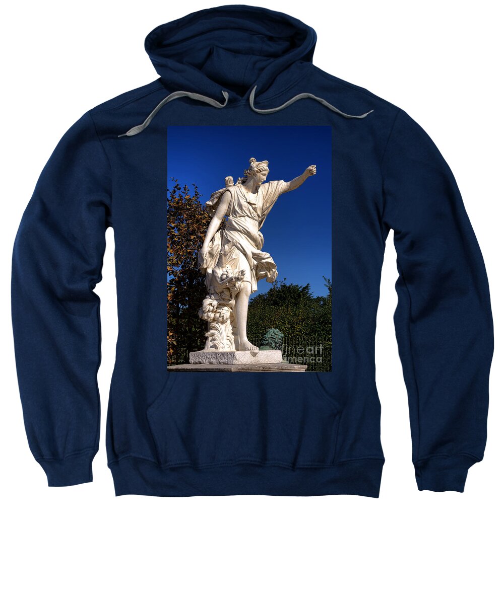 Versailles Sweatshirt featuring the photograph Hunting Diana by Olivier Le Queinec