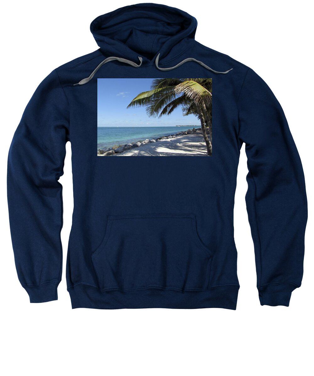 Tropical Sweatshirt featuring the photograph Paradise - Key West Florida by Bob Slitzan