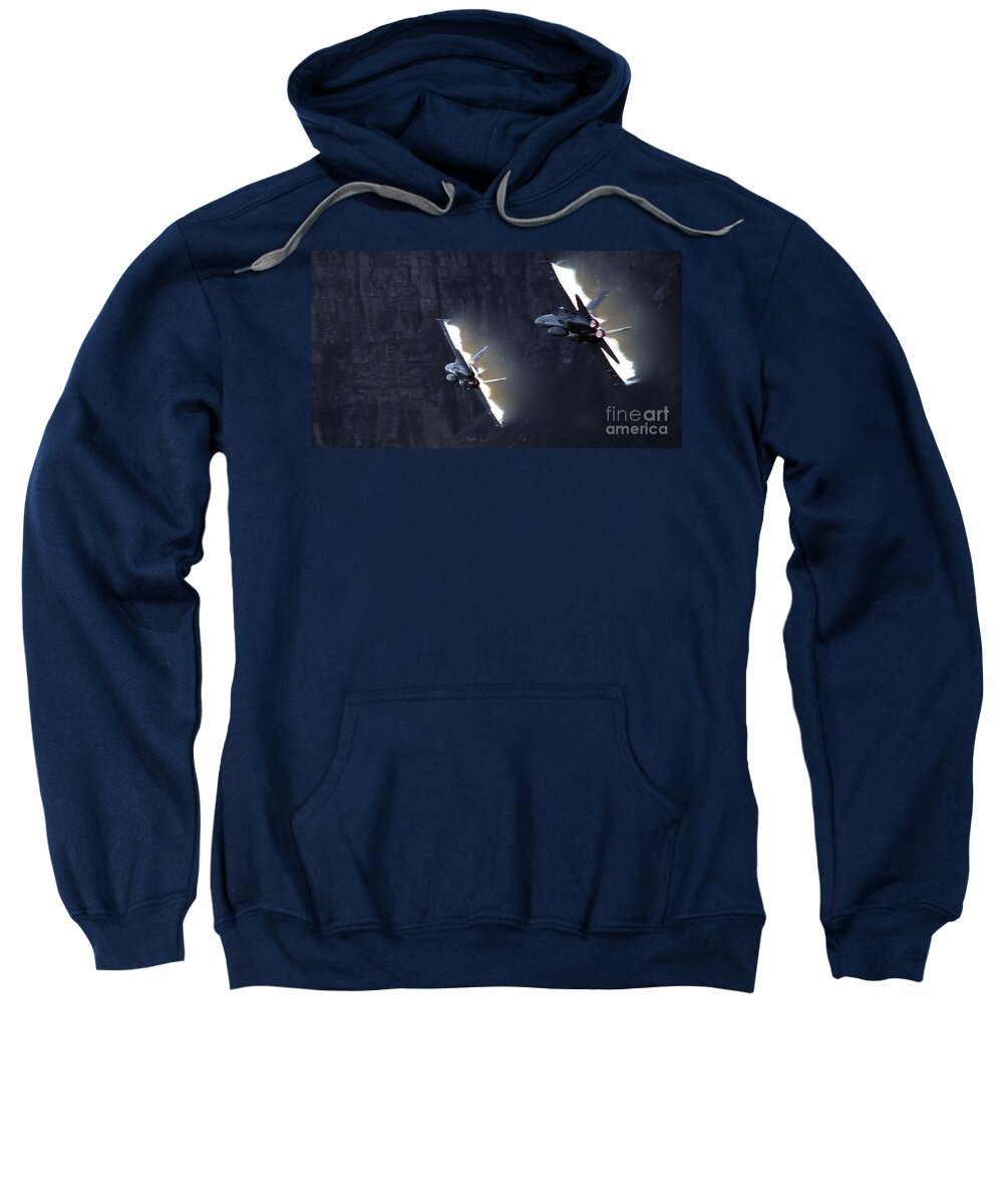 F18 Sweatshirt featuring the photograph Phoenix Dancing by Ang El