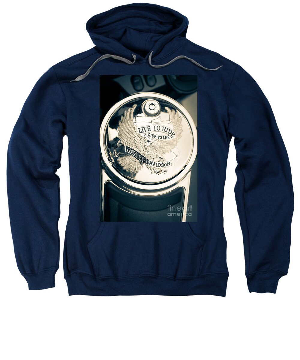 110-yr Anniversary Sweatshirt featuring the photograph Ride to Live by Andrew Slater
