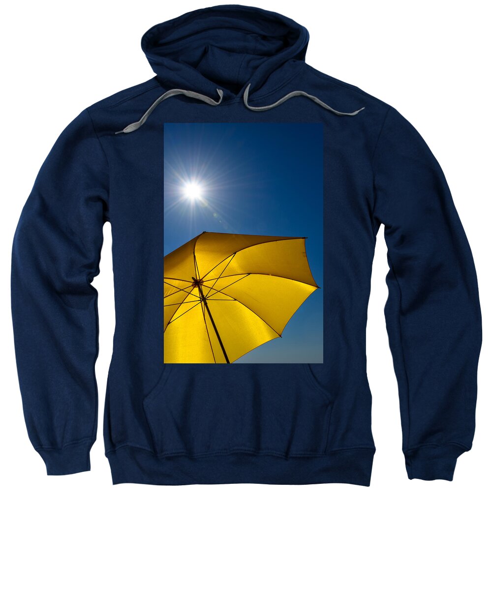 Umbrella Sweatshirt featuring the photograph Sun Protection by Andreas Berthold