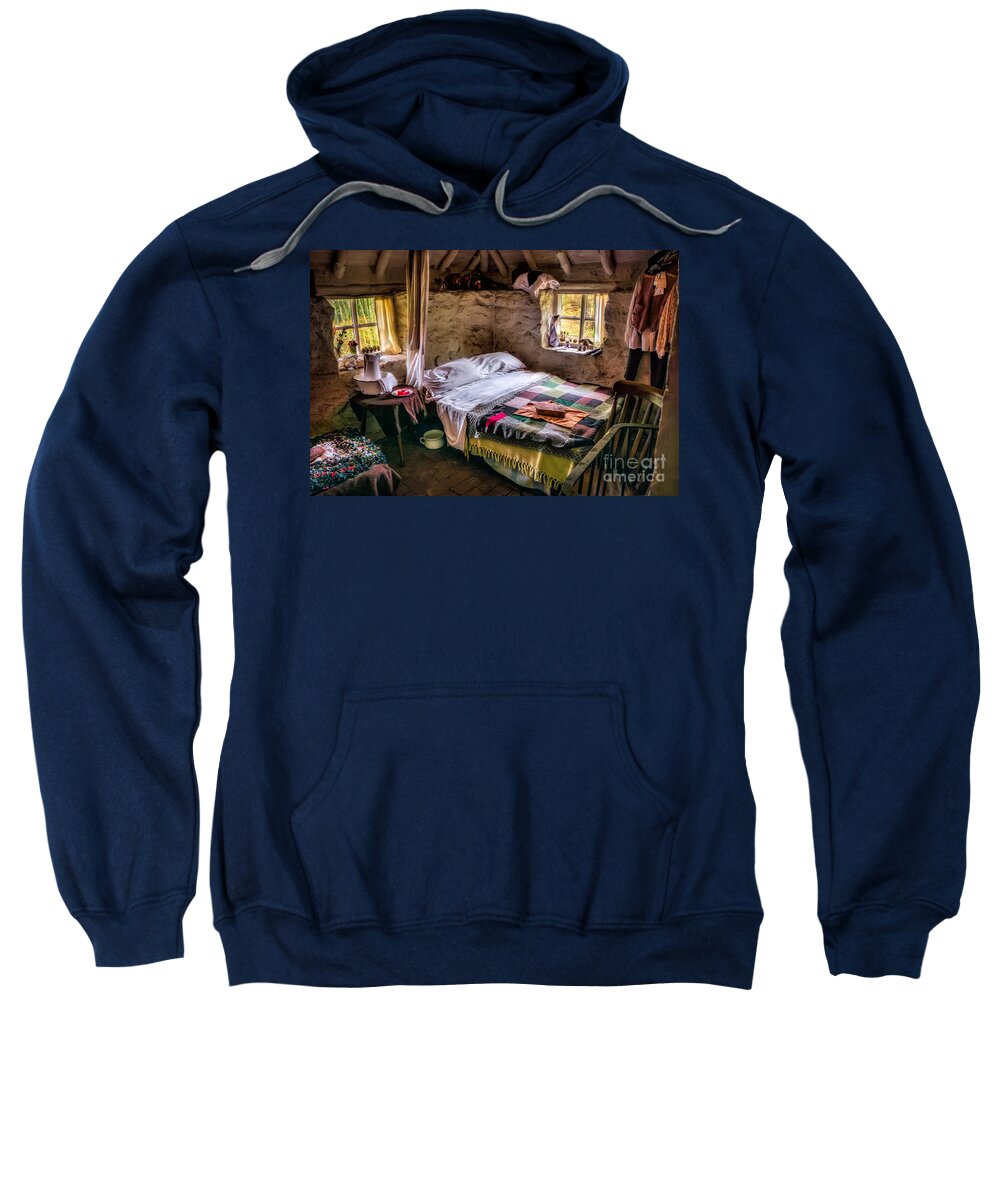 Victorian Bedroom Sweatshirt featuring the photograph Victorian Bedroom by Adrian Evans