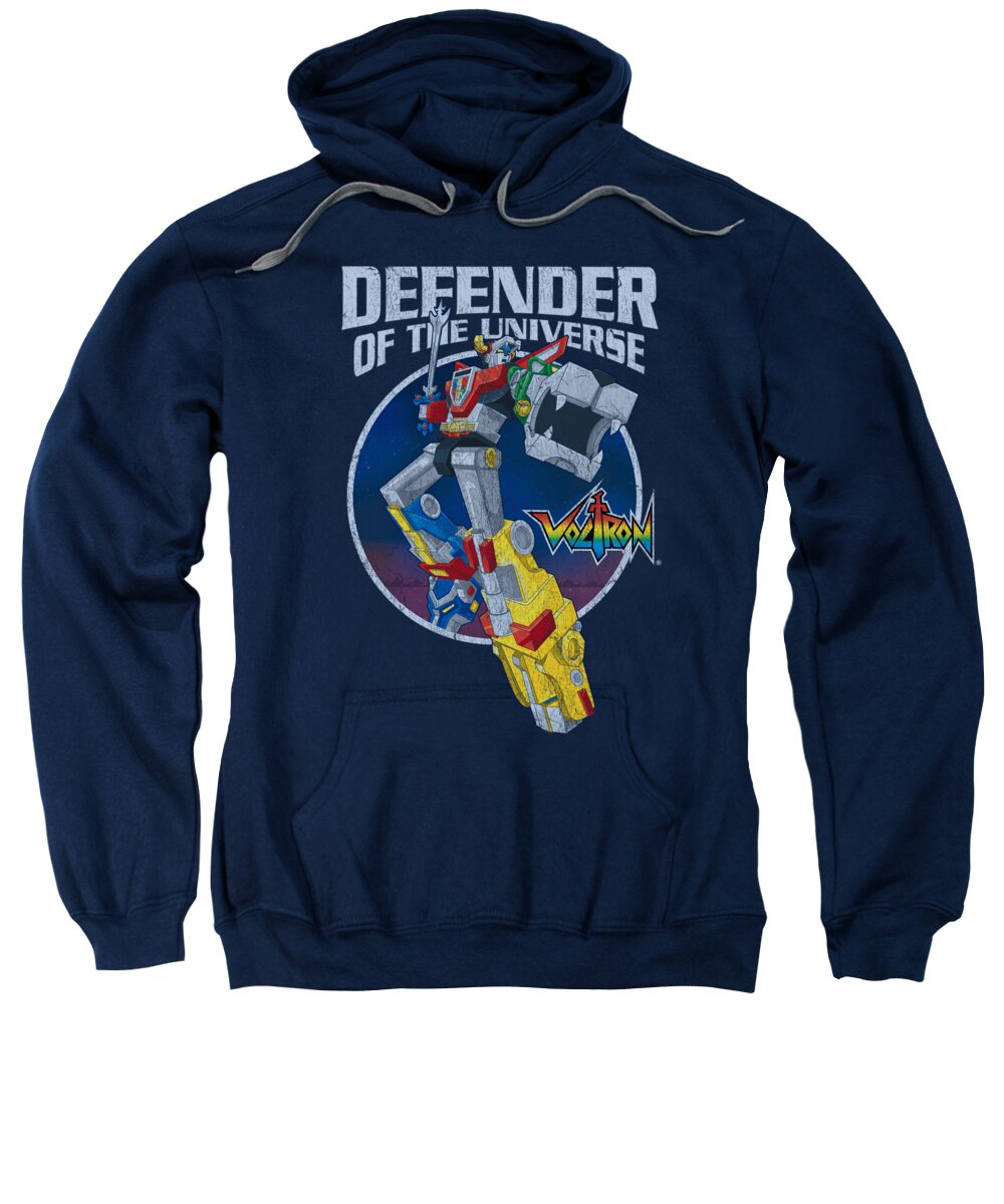  Sweatshirt featuring the digital art Voltron - Defender by Brand A