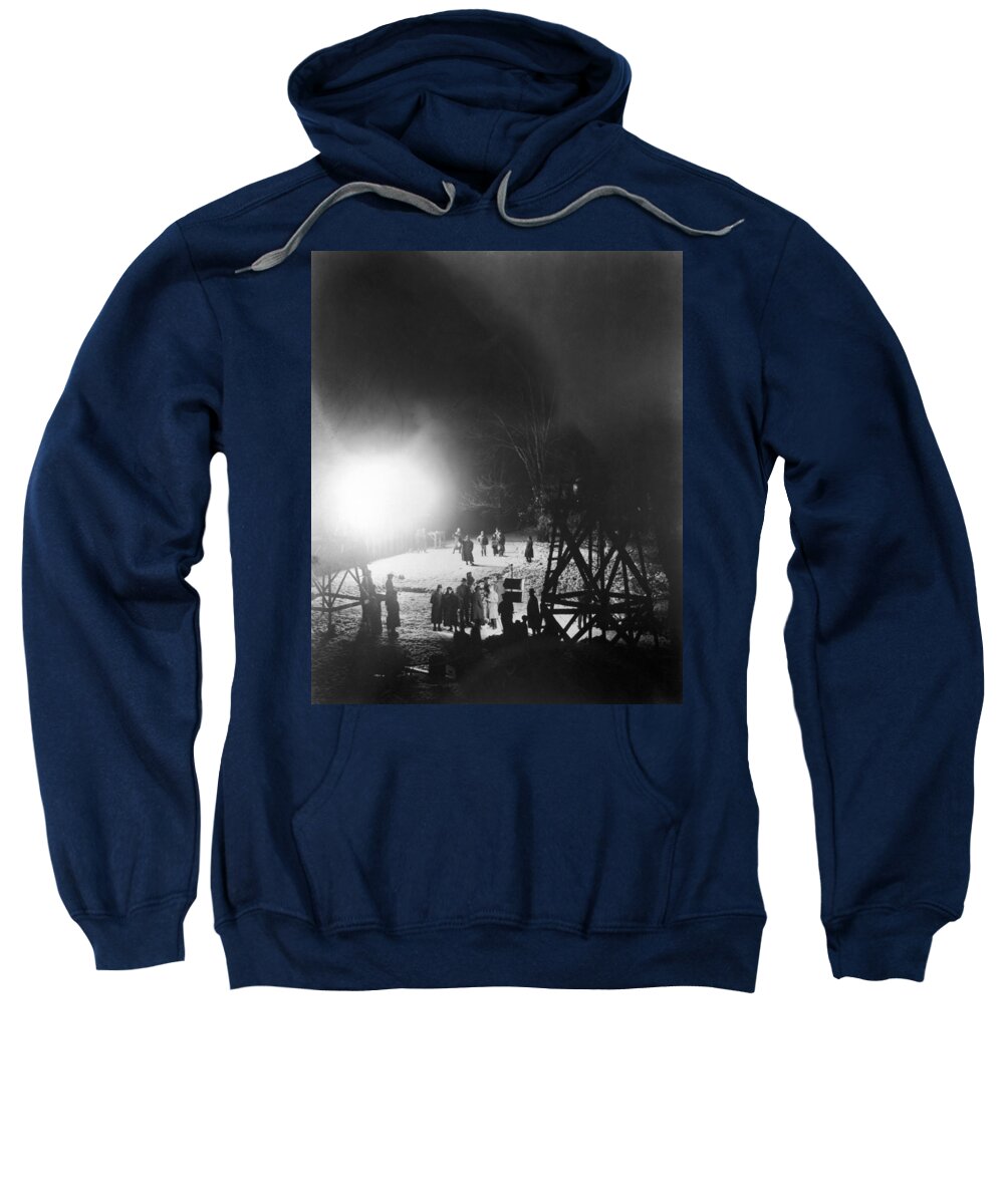 1920 Sweatshirt featuring the photograph D.w. Griffith (1875-1948) by Granger