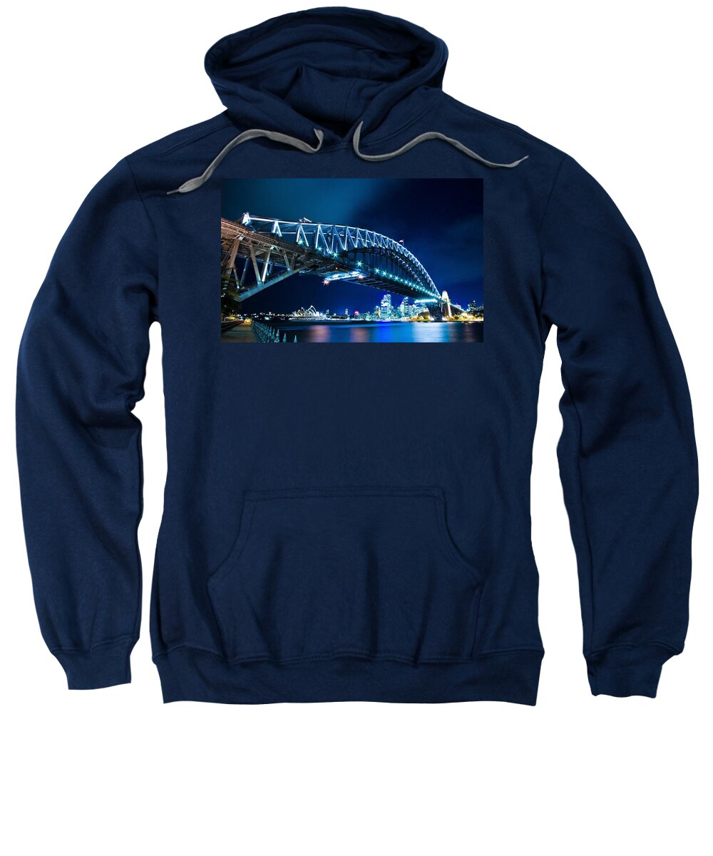 Sydney Harbour Bridge Sweatshirt featuring the photograph Sydney Harbour Bridge #1 by Jackie Russo