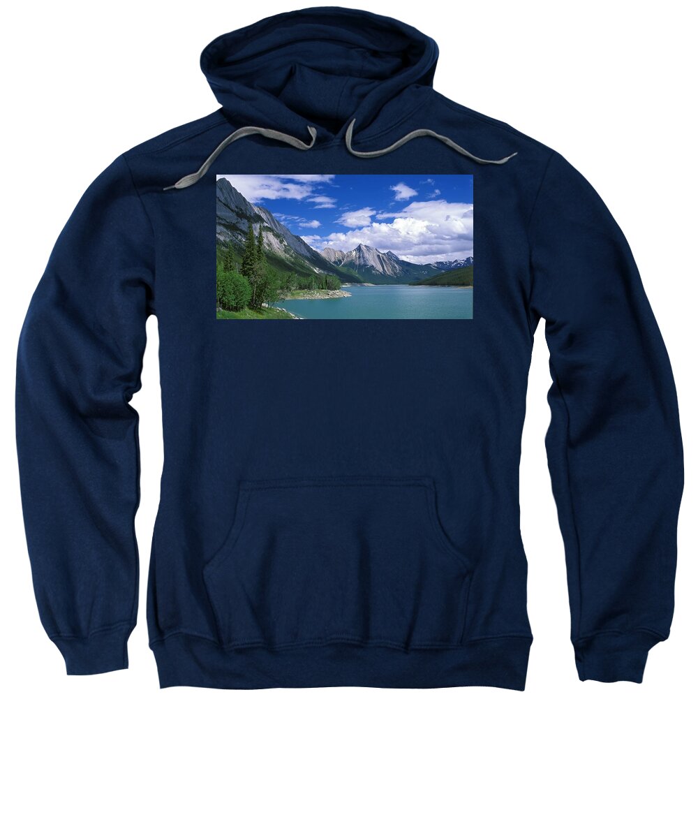 River Sweatshirt featuring the digital art River #22 by Super Lovely