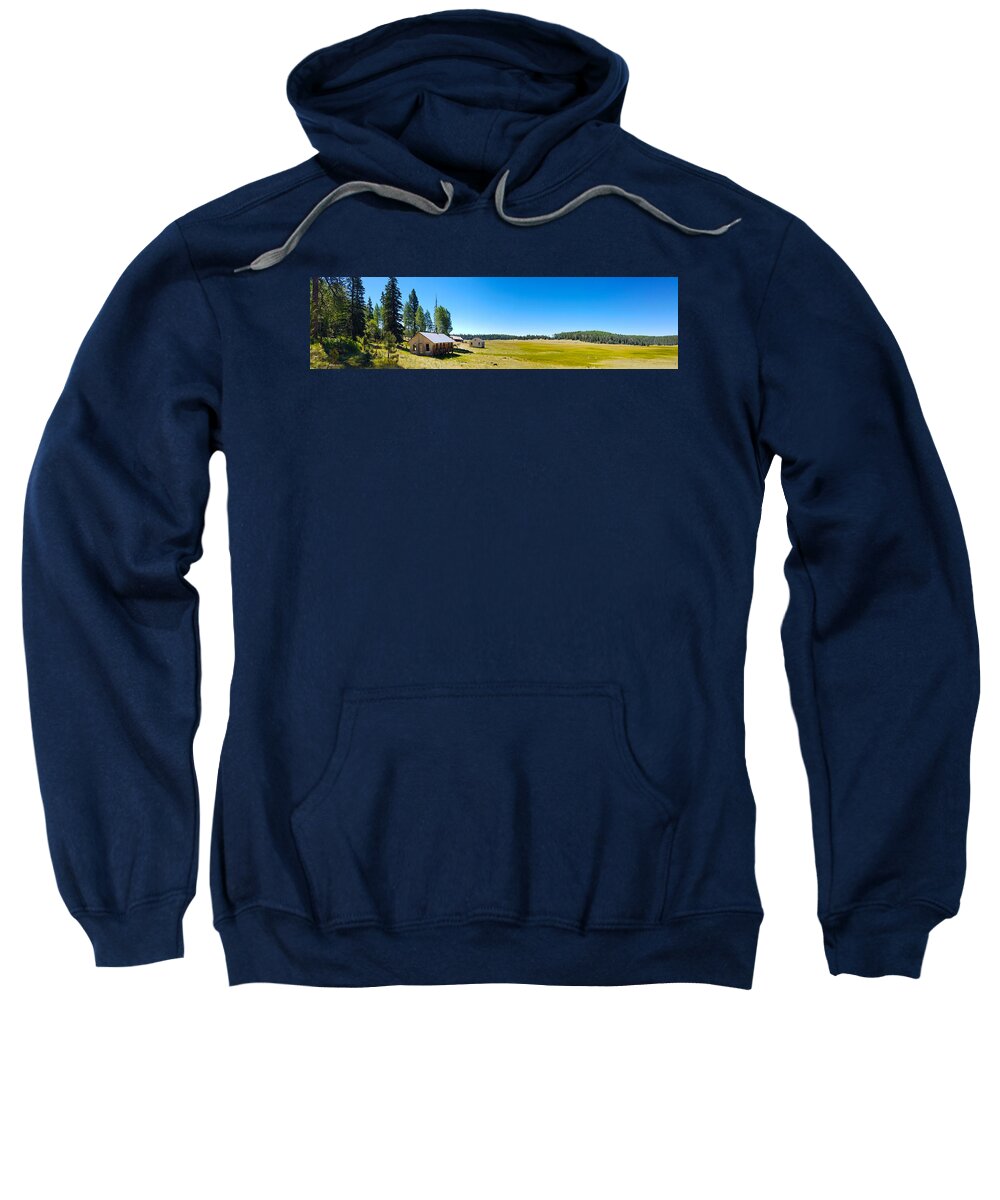 Arizona Sweatshirt featuring the photograph Abandoned in Meadow by Richard Gehlbach