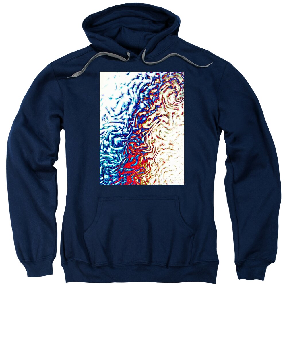 Abstract Sweatshirt featuring the photograph Abstract Photography 002-16 by Mimulux Patricia No