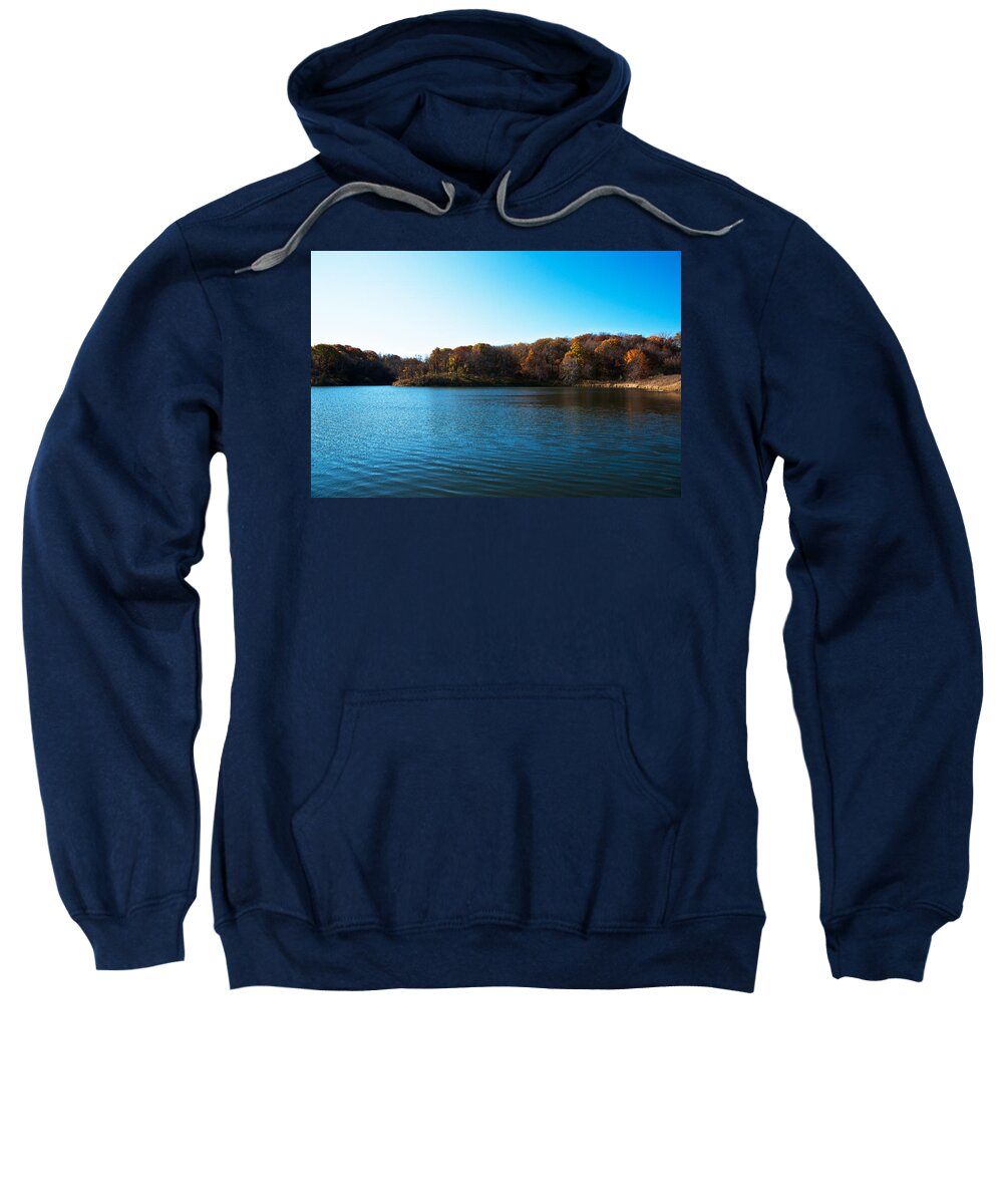 Autumn Sweatshirt featuring the photograph Autumn The In Loess Hills by Ed Peterson