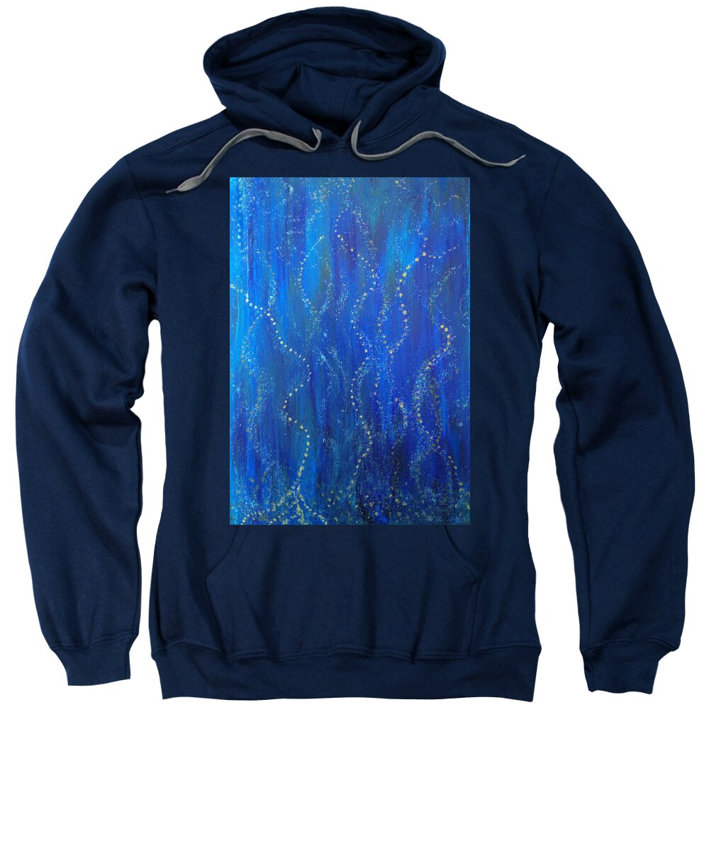 Painting Sweatshirt featuring the painting Avatar by Annette Hadley