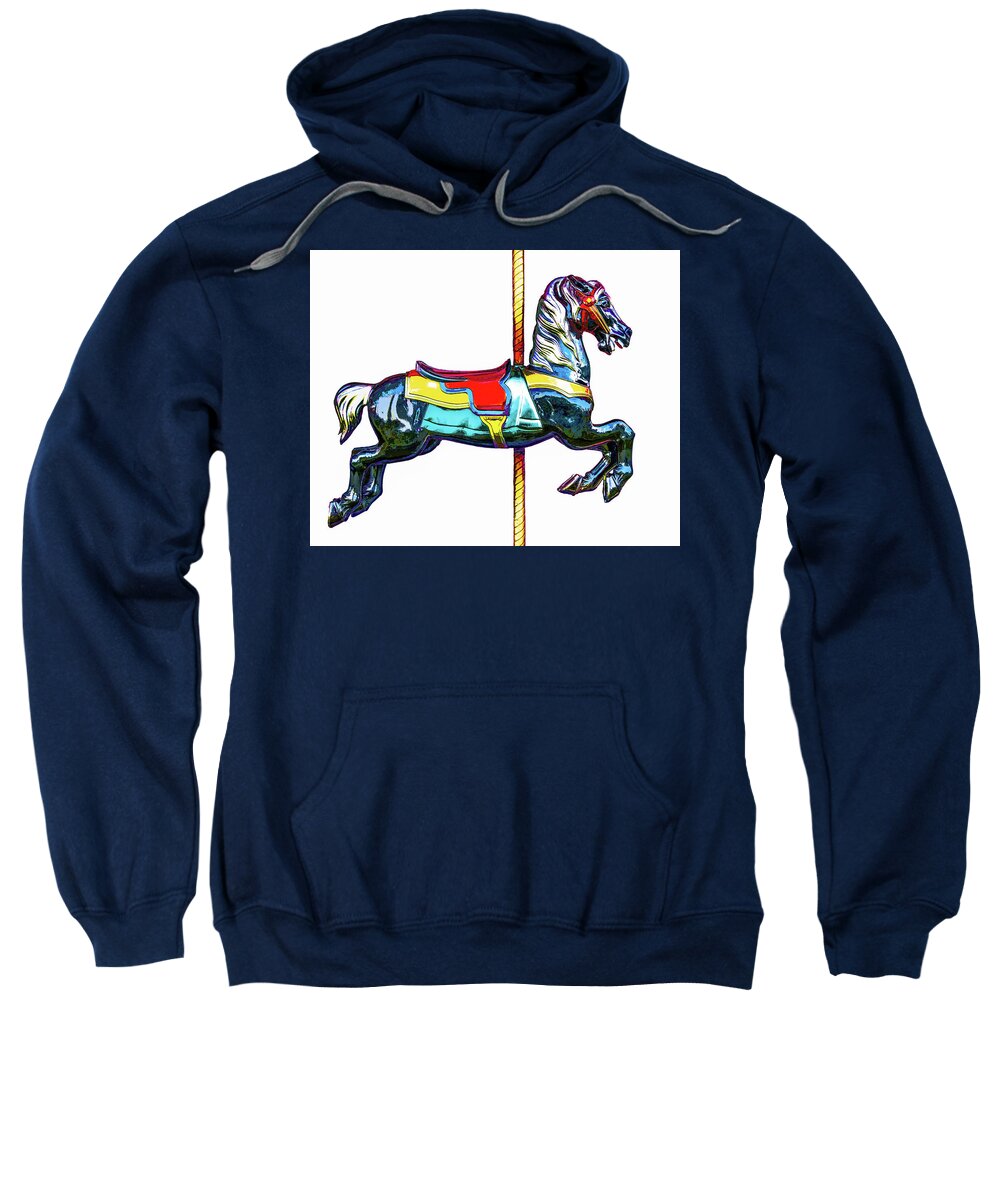Carousel Sweatshirt featuring the photograph Carousel Number 17 by Michael Arend