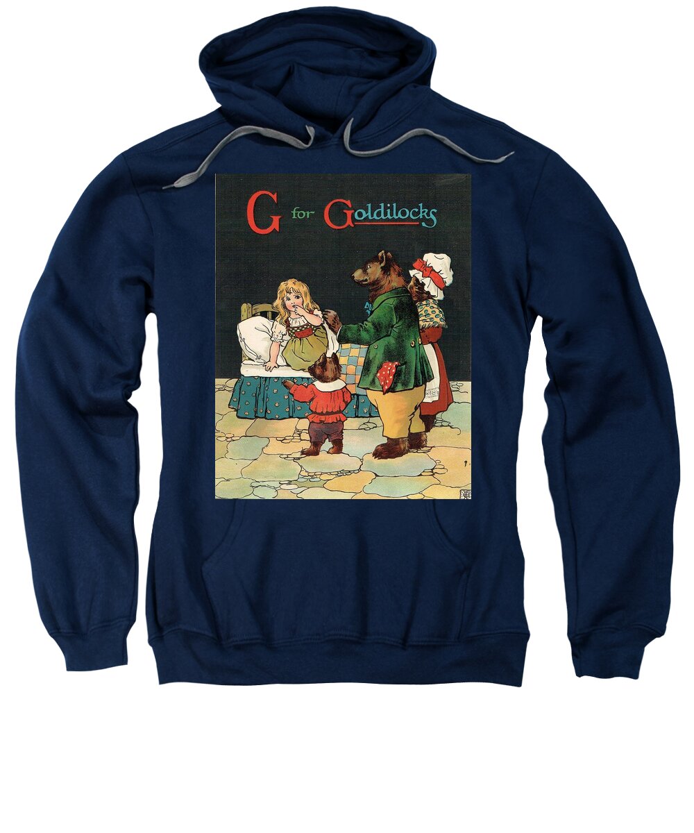 The Wurtherington Diary Sweatshirt featuring the painting G for Goldilocks by Reynold Jay