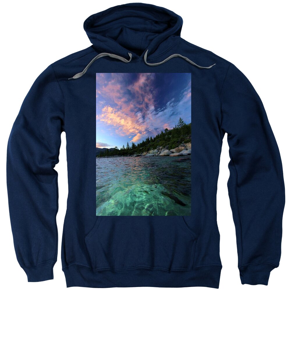 Lake Tahoe Sweatshirt featuring the photograph Healing Waters by Sean Sarsfield