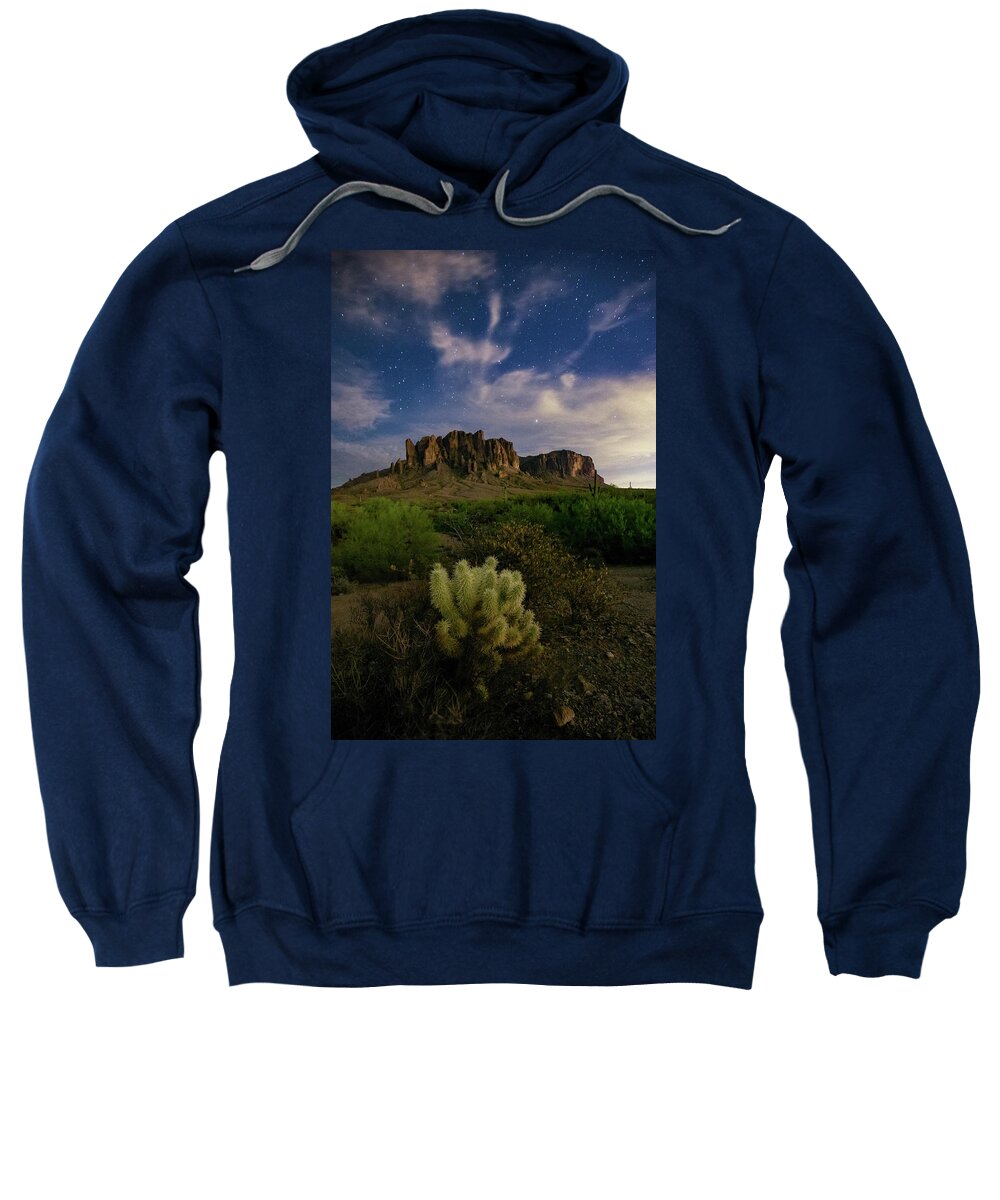 Lost Dutchman Sweatshirt featuring the photograph Hidden Treasure by Tassanee Angiolillo