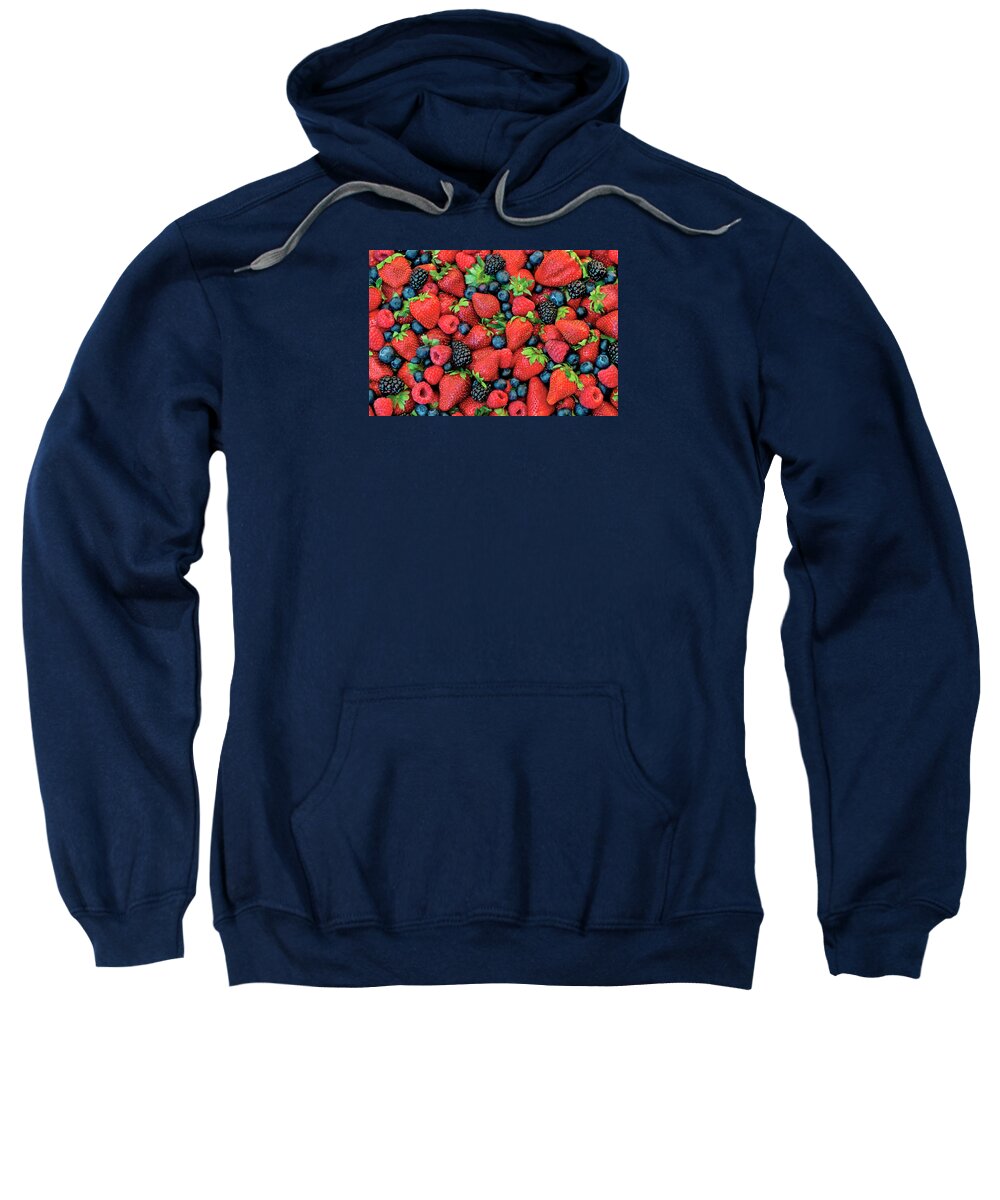 Jigsaw Puzzle Sweatshirt featuring the photograph Juicy by Carole Gordon