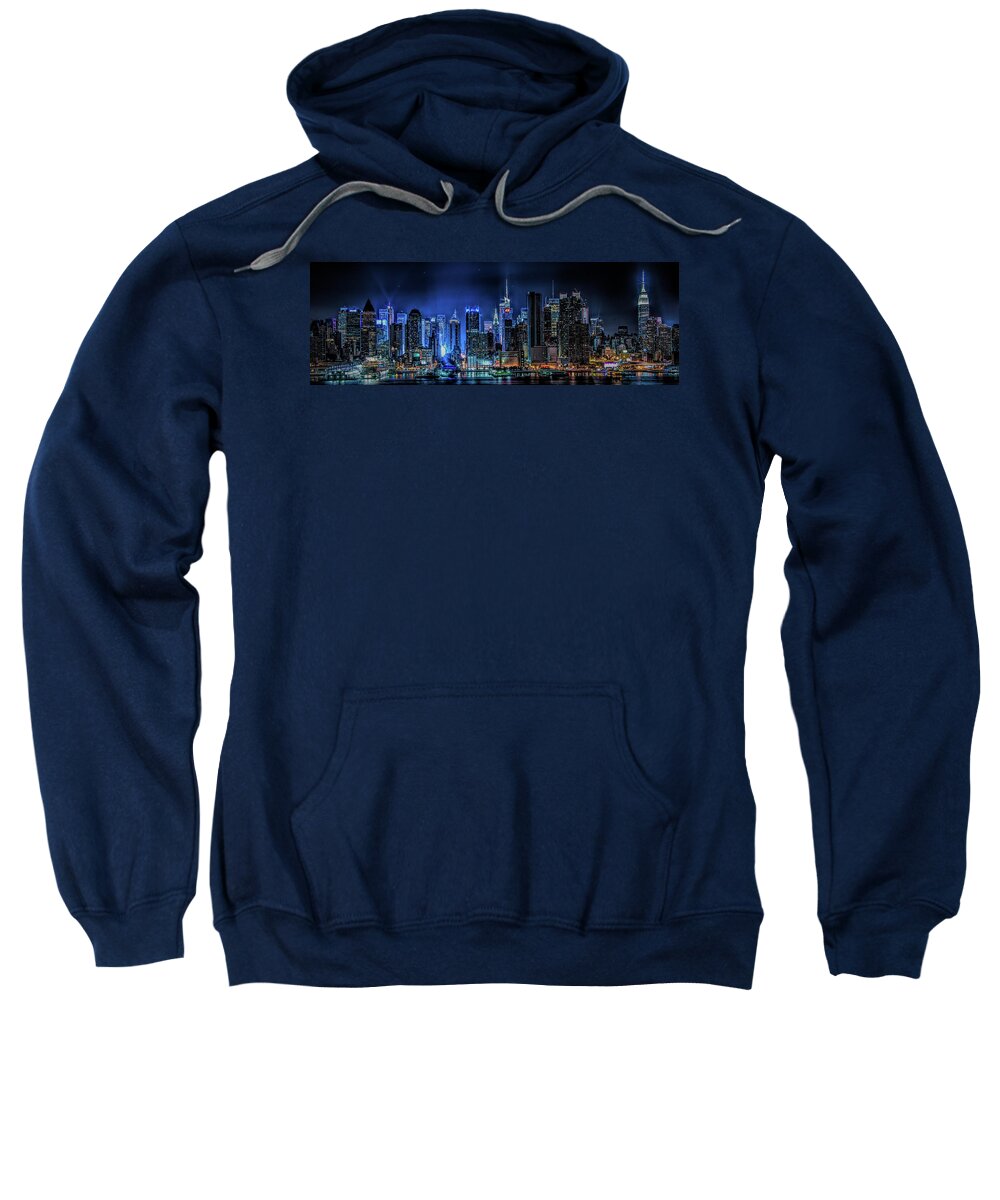 Chrysler Building Sweatshirt featuring the photograph Land of Tall Buildings by Theodore Jones