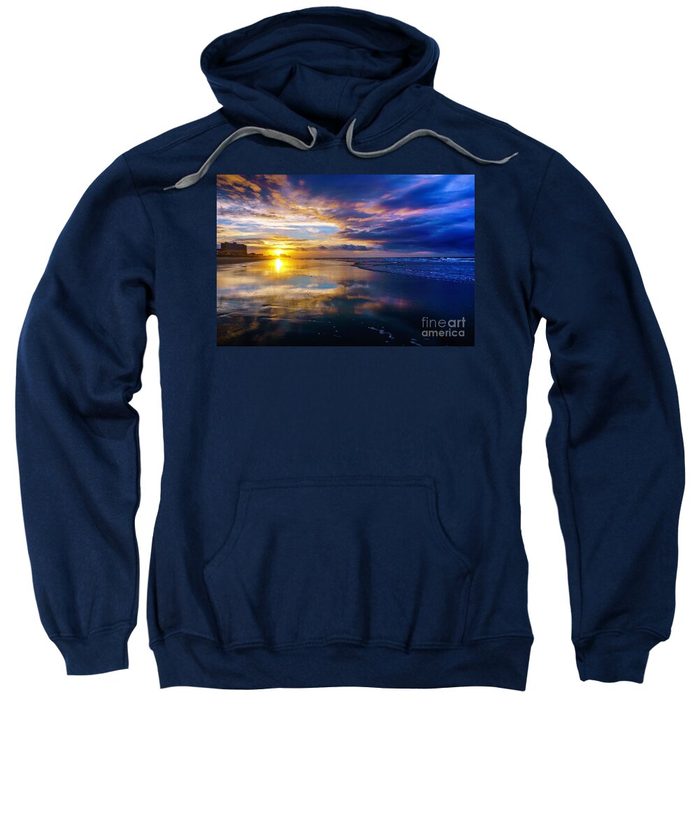 Sunrise Sweatshirt featuring the photograph Memorial Day Sunrise by David Smith