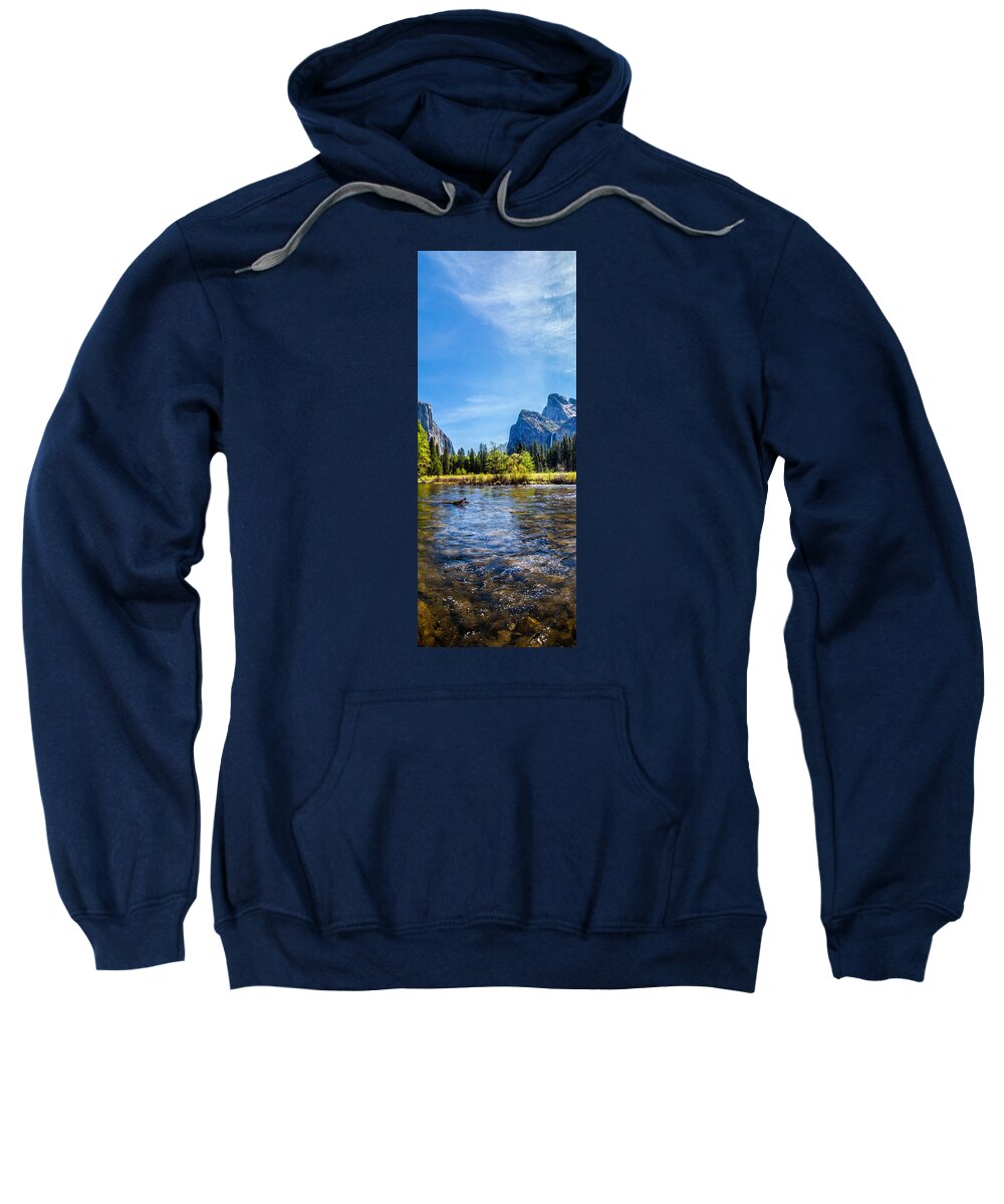 Yosemite National Park Sweatshirt featuring the photograph Morning Inspirations 2 of 3 by Az Jackson